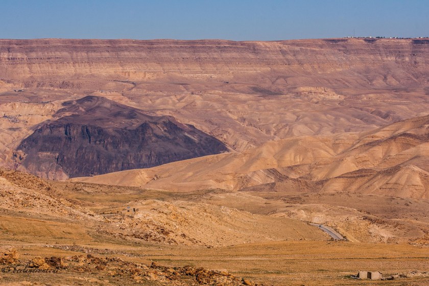 Auf dem Highway 35 in Jordanien