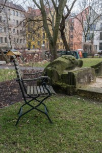 Berliner Hinterhof im Prenzlauer Berg