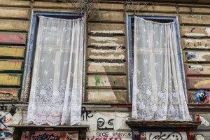 Häuserfront im Prenzlauer Berg